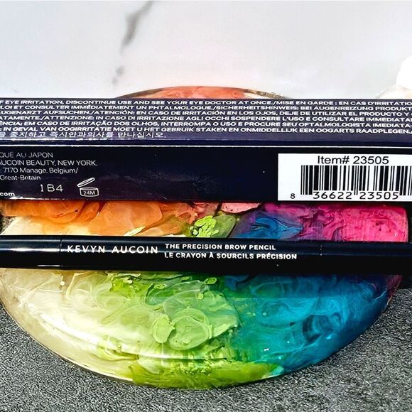 Kevyn Aucoin's Precision Brow Pencil In Ash Blonde High pigment self-sharpen NEW - Picture 3 of 11